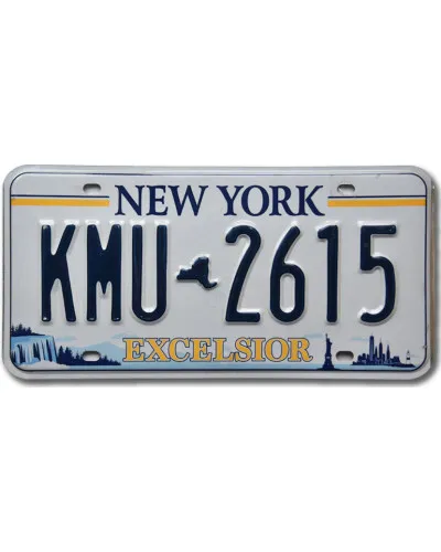 Americká SPZ New York Excelsior KMU-2614