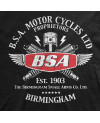 Pánské tričko BSA Motor Cycles Sparks