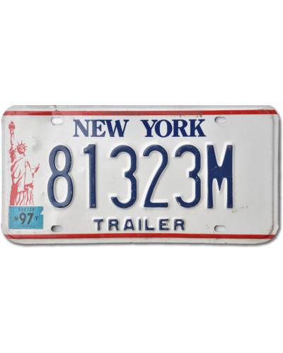 Americká SPZ New York Liberty Trailer 81323M