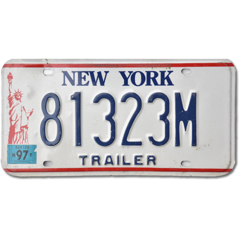 Americká SPZ New York Liberty Trailer 81323M