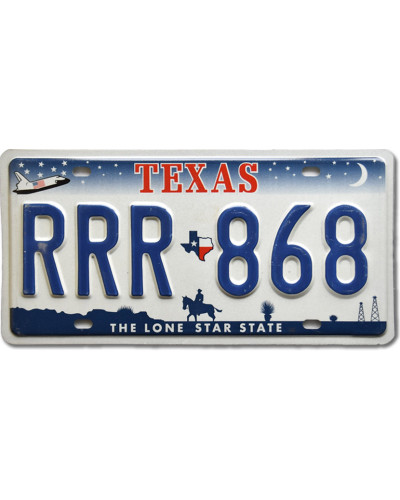 Americká SPZ Texas Horse RRR 868