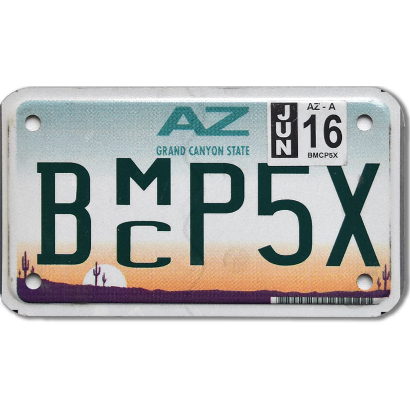 Moto americká SPZ Arizona BMCP5X