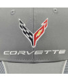 Kšiltovka Chevrolet Corvette 2020 Carbon Fiber Grey