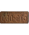 Americká SPZ Ohio 1933 Yellow c79-060