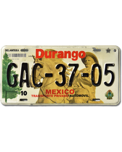 Mexická SPZ Durango GAC-37-05