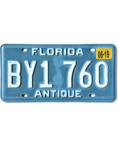 Americká SPZ Florida Antique BY1 760