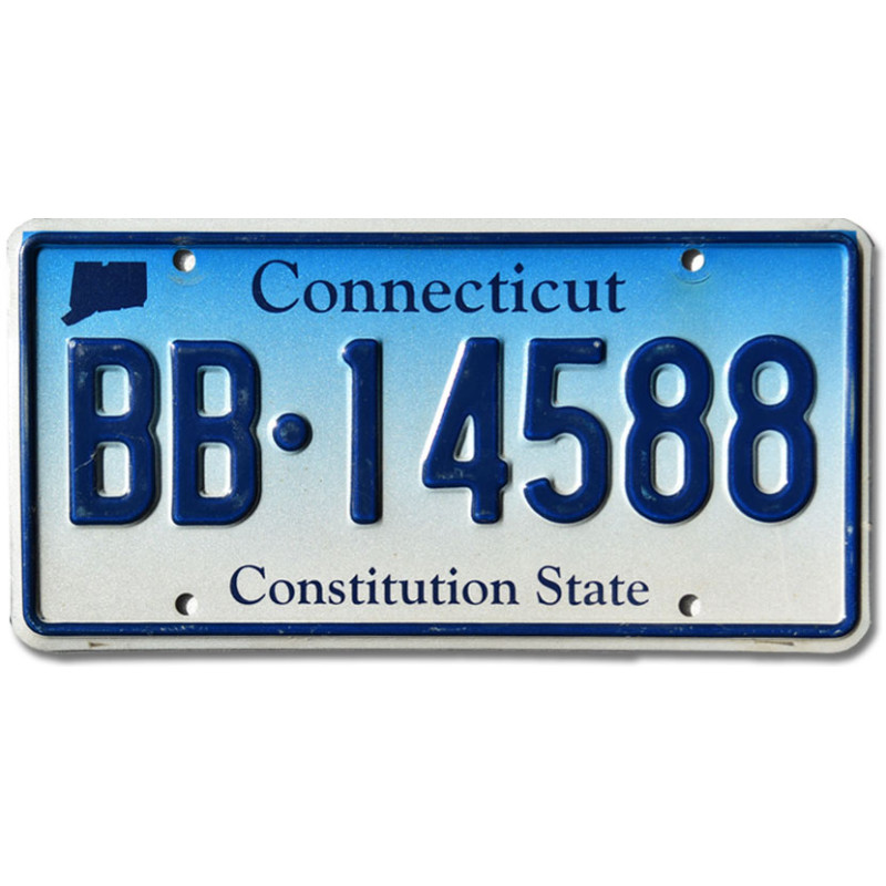 Americká SPZ Connecticut Constitution State BB-14588