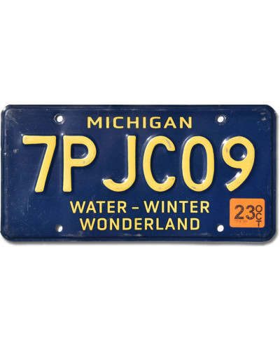Americká SPZ Michigan Wonderland 7PJC09