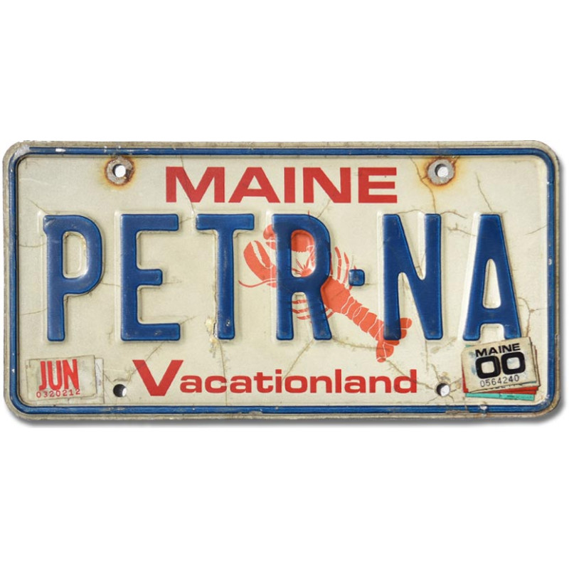 Americká SPZ Maine Lobster PETR.NA