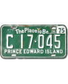 Kanadská SPZ Prince Edward Island 1975 Green C17.045