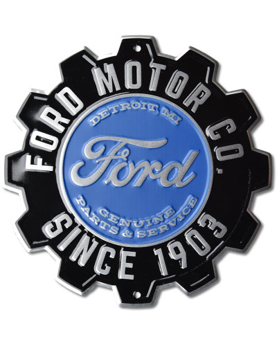 Plechová cedule Ford Motor Co. Gear 30 cm