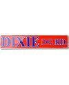 Plechová cedule Dixie Road 60 cm x 13 cm