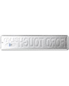 Plechová cedule Ford Tough BLVD 60 cm x 13 cm