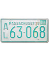 Americká SPZ Massachusetts AL63.068