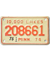 Americká SPZ Minnesota 208661 moto