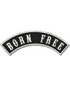 Moto nášivka Born Free Rocker - XXL na záda