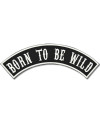 Moto nášivka Born to be Wild Rocker - XXL na záda