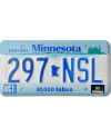 Americká SPZ Minnesota 10 000 lakes