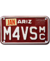 Americká SPZ Arizona M4VS MC moto