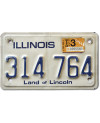 Americká SPZ Illinois 314 764 moto