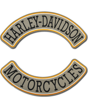 Moto nášivka Harley Davidson Motorcycle Rockers XXL na záda