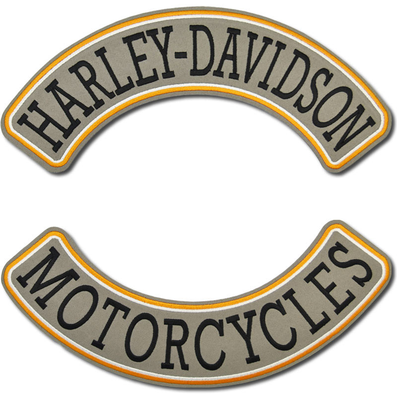Moto nášivka Harley Davidson Motorcycle Rockers XXL na záda