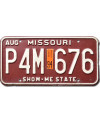 Americká SPZ Missouri 1994 Show Me P4M 676