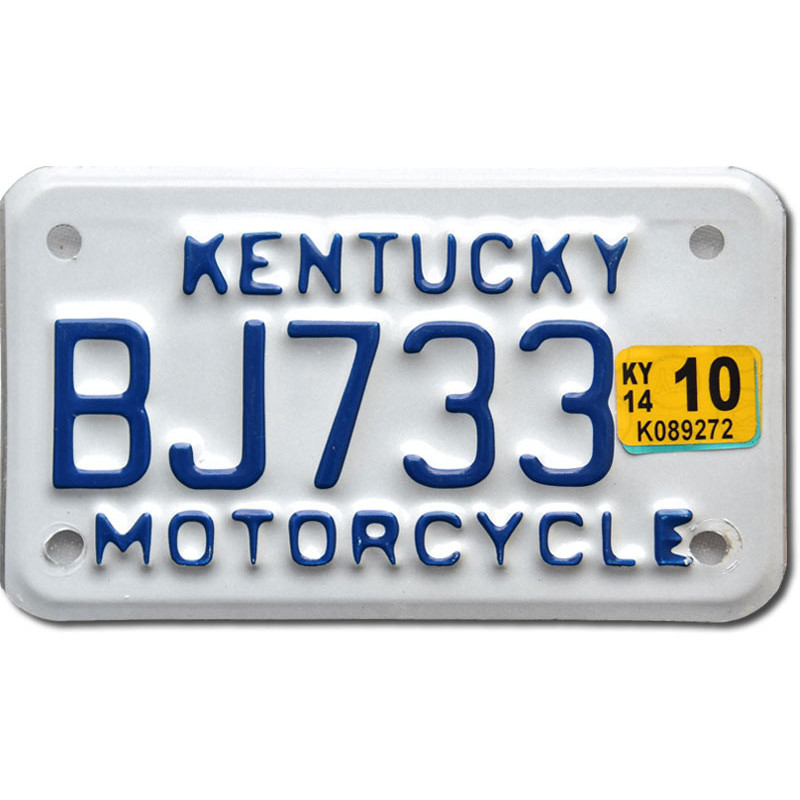 Americká SPZ Kentucky BJ733 moto