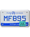 Americká SPZ Michigan Pure MF895 moto
