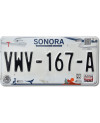 Mexická SPZ Sonora VWV-167-A
