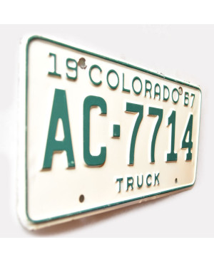 Americká SPZ Colorado 1967 Truck AC-7714