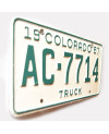 Americká SPZ Colorado 1967 Truck AC-7714