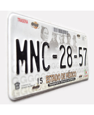 Mexická SPZ Estado de Mexico MNC-28-57