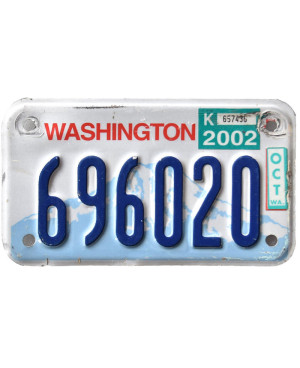 Americká SPZ Washington 696020 moto