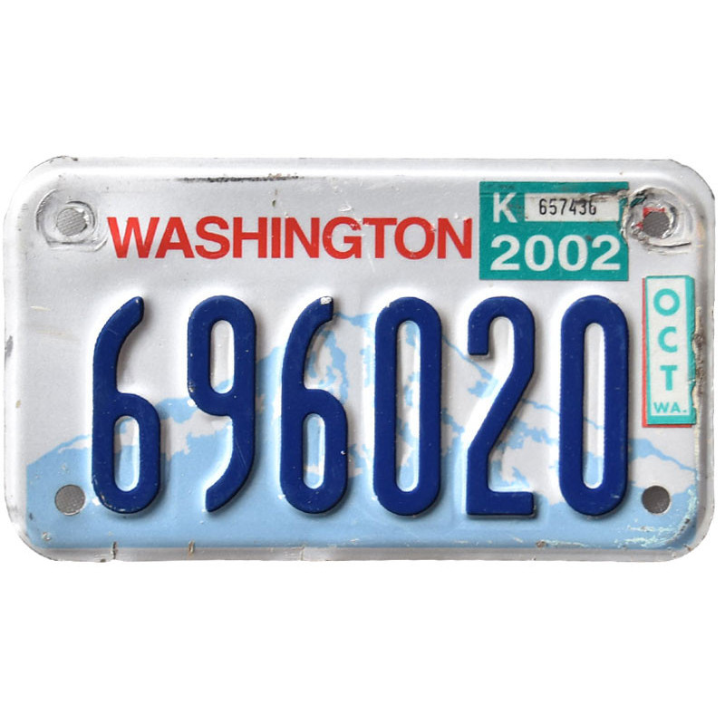 Americká SPZ Washington 696020 moto