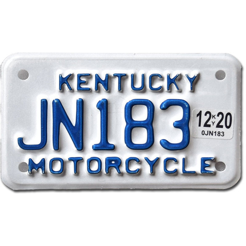 Americká SPZ Kentucky JN183 moto