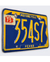 Americká SPZ Pennsylvania 354S7 moto
