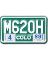 Americká SPZ Colorado M620H moto