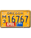 Americká SPZ Oregon M3 16767 moto