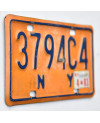 Americká SPZ New York Yellow 3794C4 moto