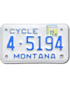Americká SPZ Montana 4-5194 Moto