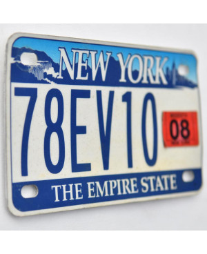 Americká SPZ New York Empire 78EV10 moto