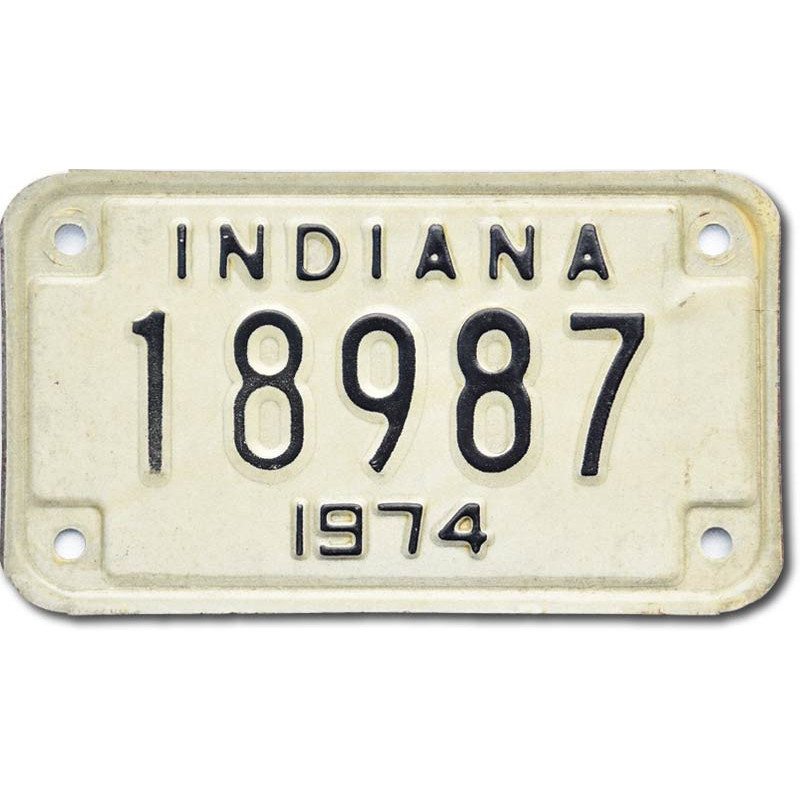 Americká SPZ Indiana 18987 moto