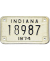 Americká SPZ Indiana 18987 moto