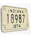 Americká SPZ Indiana 18987 moto