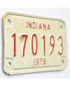 Americká SPZ Indiana 170193 moto