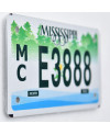 Americká SPZ Mississippi MC E3888 moto