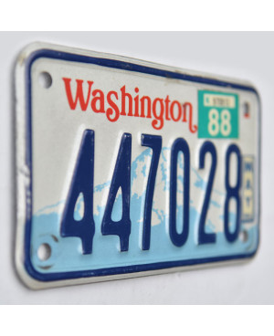 Americká SPZ Washington 447028 moto