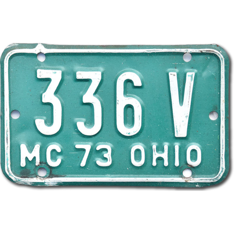 Americká SPZ Ohio 336V moto