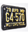 Americká SPZ Missouri G4 570 moto